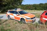 Feuerwehr Frankfurt am Main VW Passat PKW am 18.08.18 bei einer Waldbrandübung wo ich offiziell Fotos machen durfte 