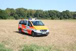 Feuerwehr Frankfurt am Main Mercedes Benz Vito KdoW C-Dienst am 18.08.18 bei einer Waldbrandübung wo ich offiziell Fotos machen durfte 