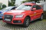 =Audi als Kommandowagen des SBI steht in Hünfeld anl.
