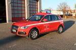Feuerwehr Langenselbold Audi Q5 KdoW (Florian Langenselbold 1-10-1) am 21.12.21 bei einen Fototermin