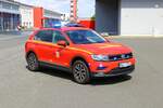 Feuerwehr Hanau VW Tiguan KdoW (Florian Hanau 1-10-1) am 06.05.23 bei einem Fototermin
