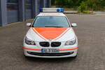 Feuerwehr Aschaffenburg BMW 5er Kdow am 01.07.23 bei einen Fototermin.