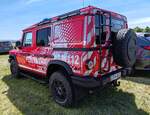 =Ineos Grenadier als Kommandowagen der Feuerwehr ESSEN gesehen auf dem Parkplatz der 2025er Rettmobil in Fulda