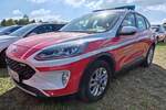 =Ford Kuga als Kommandowagen der Feuerwehr BAD MERGENTHEIM, gesehen auf dem Parkplatz der 2025er Rettmobil in Fulda