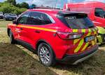 =Ford Kuga als Kommandowagen der Feuerwehr ESCHWEILER, abgestellt auf dem Parkplatz der 2025er Rettmobil in Fulda