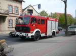 MB 1224 der Feuerwehr Hnfeld am Einsatzort, gesehen am 16.04.09 in 36088 Hnfeld