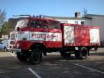 Auch die Bergener Feuerwehr setzt noch einen IFA-W50 ein.