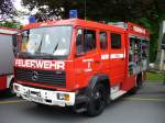 Freiwillige Feuerwehr Schliengen - Mercedes 917  L-AP 630 zu Besuch in Nidau (Schweiz) am 31.05.2008  