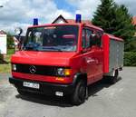 =Löschgruppenfahrzeug der Freiwilligen Feuerwehr Geismar, gesehen beim Ortsjubiläum von Spahl im Juni 2017