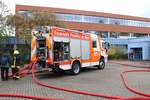 Feuerwehr Frankfurt Mercedes Benz Atego LF20 (Florian Frankfurt xx/44) am 27.10.18 bei der Herbstabschlussübung der Jugendfeuerwehr