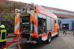 Feuerwehr Frankfurt Mercedes Benz Atego LF20 (Florian Frankfurt xx/44) am 27.10.18 bei der Herbstabschlussübung der Jugendfeuerwehr