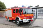 Feuerwehr Großkotzenburg Mercedes Benz Atego LF20 am 06.10.19 beim Tag der offenen Tür 