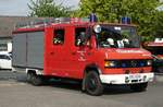 =MB T2 als Löschgruppenfahrzeug der Feuerwehr OBERMOCKSTADT steht in Hünfeld anl. der Hessischen Feuerwehrleistungsübung 2019, 09-2019