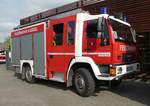 =MAN als Löschgruppenfahrzeug LF 10 der Feuerwehr KASSEL steht in Hünfeld anl.
