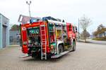 Feuerwehr Offenbach Rumpenheim Mercedes Benz Atego LF20 Kats (Florian Offenbach 12/45/1) am 16.12.23 bei einen Fototermin. Danke für das tolle Shooting
