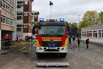 Feuerwehr Rodenbach MAN TGM 13.320 Schlingmann StlF20 (Florian Rodenbach 1-41-1) bei einer Jugendfeuerwehr Großübung am 25.10.25 in Erlensee an der Georg Büchner Schule