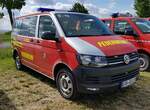 =VW T 6 der Feuerwehr BROMBACHTAL parkt in Fulda anl.