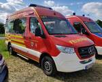 =MB Sprinter der Feuerwehr HOHL, gesehen in Fulda anl. der RettMobil im Mai 2022