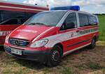 =MB Vito der Feuerwehr UNTERMAßFELD, steht im Mai 2022 auf dem Parkgelände der RettMobil