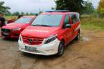 Feuerwehr Weiterstadt Mercedes Benz Vito MTW am 25.09.22 beim Tag der offenen Tür