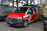 Feuerwehr Rödermark Mercedes Benz Vito MTW beim Odenwälder Feuerwehr Symposium Parkplatz am 29.03.25 in Erbach Odenwald