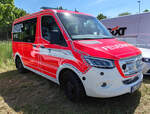 =MB Sprinter der Feuerwehr HILDESHEIM, abgestellt auf dem Parkplatz der 2025er Rettmobil in Fulda