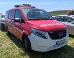 =MB Vito als MTW der Feuerwehr KRONBERG am TAUNUS steht auf dem Parkplatz der RettMobil 2025