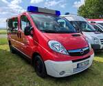 =Opel Movano als MTW der Feuerwehr ESCHWEGE, steht auf dem Parkplatz der 2025er Rettmobil in Fulda