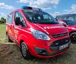 =Ford Transit als MTW der Feuerwehr der Gemeinde WENDEN, steht auf dem Parkplatz der 2025er Rettmobil in Fulda