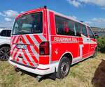 =VW T 6 der Feuerwehr BÜHL steht auf dem Parkplatz der 2025er Rettmobil in Fulda
