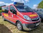 =Opel Movano als MTW der Feuerwehr von BLICKERSHAUSEN, gesehen auf dem Parkplatz der 2025er Rettmobil in Fulda