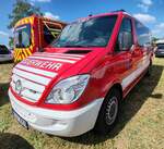 =MB Sprinter als MTW der Feuerwehr LAUTERBACH, abgestellt auf dem Parkplatz der 2025er Rettmobil in Fulda