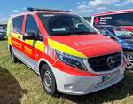 =MB Vito als MTW der Feuerwehr von PADERBORN, abgestellt auf dem Parkplatz der 2025er Rettmobil in Fulda