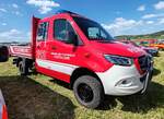 =MB Sprinter als Mehrzweckfahrzeug der Feuerwehr von HAFENLOHR, abgestellt auf dem Parkplatz der 2025er Rettmobil in Fulda