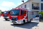 Feuerwehr Mühltal Traisa MAN TGL MLF (Florian Mühltal 4-40) beim Kreisfeuerwehrtag Dieburg auf Straße der Feuerwehr am 28.06.25