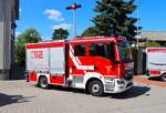 Feuerwehr Mühltal Traisa MAN TGL MLF (Florian Mühltal 4-40) beim Kreisfeuerwehrtag Dieburg auf Straße der Feuerwehr am 28.06.25