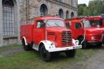 Zur Ausstellung am Piesberg am 6.9.2015 in Osnabrück gehörte auch dieser alte Borgward Feuerwehrwagen, der von der Feuerwehr Badbergen gehegt und gepflegt wird.