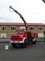 BF Wiesbaden anno 1965 Mercedes Benz Hauber am 12.09.15 beim Tag der Offenen Tür in Wiesbaden