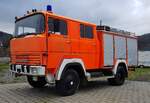 =Magirus 170 als ehemaliges Feuerwehrfahrzeug der Feuerwehr PLEINFELD, 12-2022
