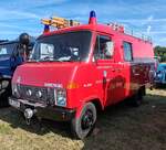 =Hanomag F 46, ausgestellt bei der Oldtimerausstellung der OLDTIMERFREUNDE OHMTAL in Dannenrod, 09-2025