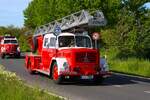 Magirus Deutz Drehleiter am 02.05.26 beim Blaulichtumzug 