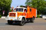Magirus Deutz Feuerwehrl�schfahrzeug am 10.05.26 beim 135 Jahre Feuerwehr R�dermark Urberach Feier