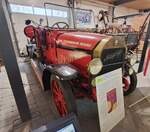 =Magirus-Feuerwehrfahrzeug, gesehen im Fuldaer Feuerwehrmuseums, 11-2025