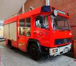 =MB 1120F, Bj. 1991, 150 Kw der Freiwilligen Feuerwehr der Stadt GRIESHEIM
steht im Feuerwehrmuseum in Fulda, 11-2025