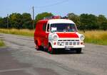 Ford Transit Feuerwehr Oldtimer bei einer Ausfahrt am 28.06.26 im Landkreis Gie�en 