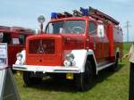 Magirus LF 16 TS der Feuerwehr Fulda-Harmerz ausgestellt anl.