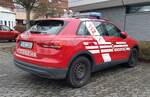=Audi Q3 der Feuerwehr EICHENZELL, steht im Januar 2023 anl.