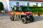 Feuerwehr Stockstadt am Main Utility Task Vehicle - UTV bei einer Waldbrandübung am 30.09.23 in Groß Gerau