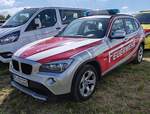 =BMW der Feuerwehr ORTENBERG, gesehen auf dem Parkplatz der 2025er Rettmobil in Fulda