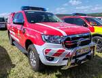 =Ford Ranger als First-Responder-Fahrzeug der Feuerwehr NEUENRADE, gesehen auf dem Parkplatz der 2025er Rettmobil in Fulda
